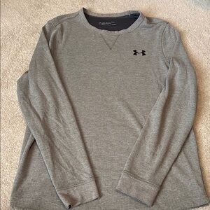 Under Armour Gray Long Sleeve Athletic Tee